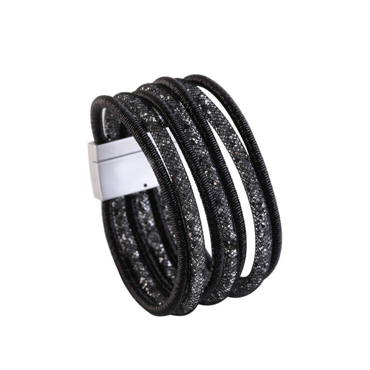 LUZAKA Dámsky Náramok  CASTA  čierny 040376 LUZAKA Dámsky Náramok CASTA čierny 040376