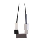 LUZAKA Dámsky Náhrdelník KARO sivý 042554