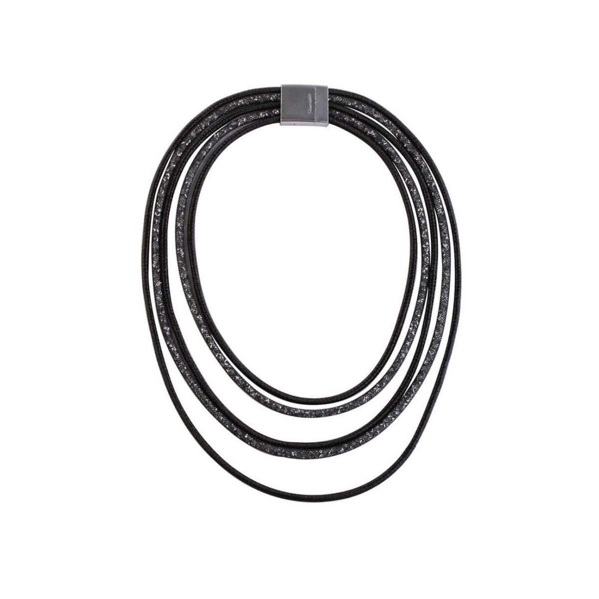 LUZAKA Dámsky Náhrdelník CASTA čierny 040369