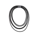 LUZAKA Dámsky Náhrdelník CASTA čierny 040369