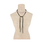 LUZAKA Dámsky Choker STROM Čierny 041823