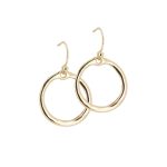 LUZAKA Dámske Náušnice CIRCLES zlaté 035716