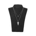 LUZAKA Dámsky Náhrdelník RIVA T Strieborný 036430