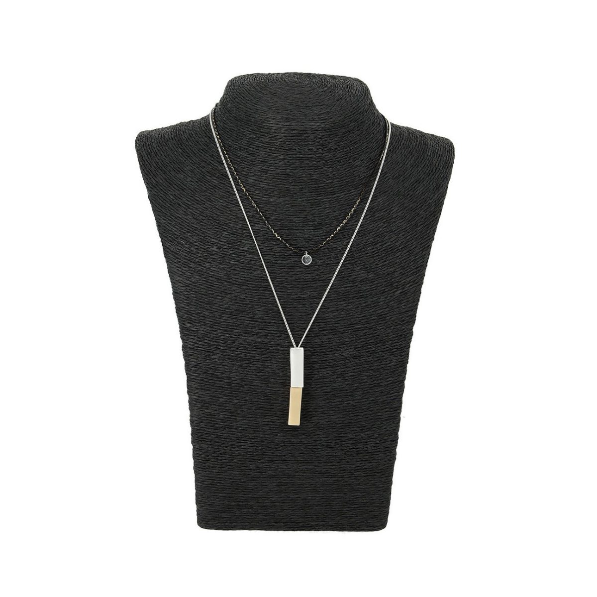 LUZAKA Dámsky Náhrdelník ALTUS V Strieborný 036454