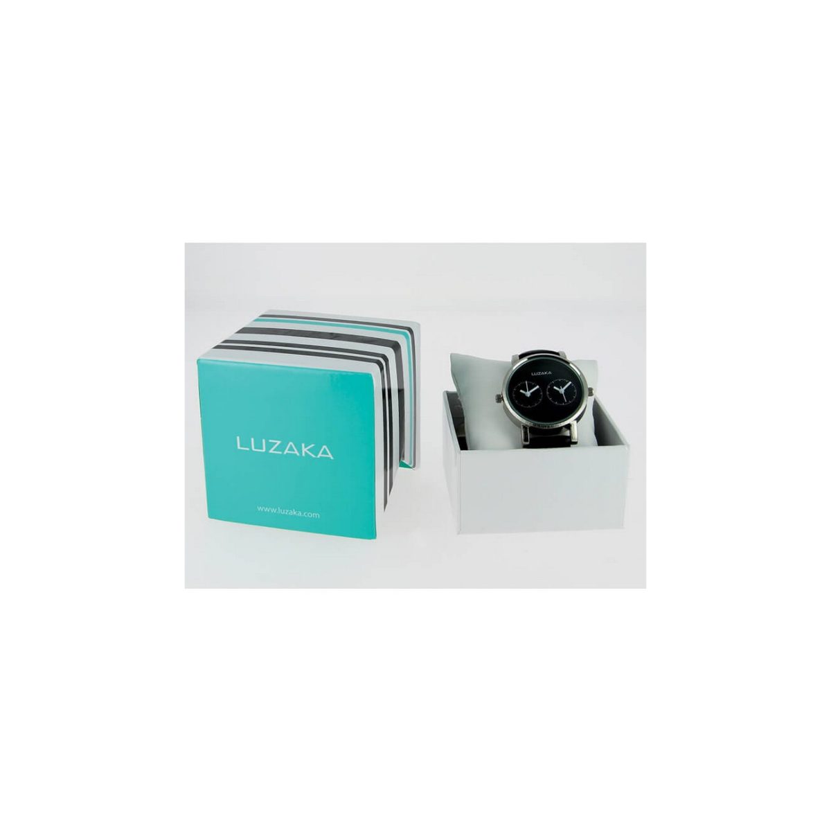 LUZAKA Dámske Hodinky DUO čierne 039042