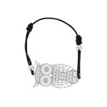 LUZAKA Dámske 5 Náramokov ANTARES Čierno/Strieborný 026745