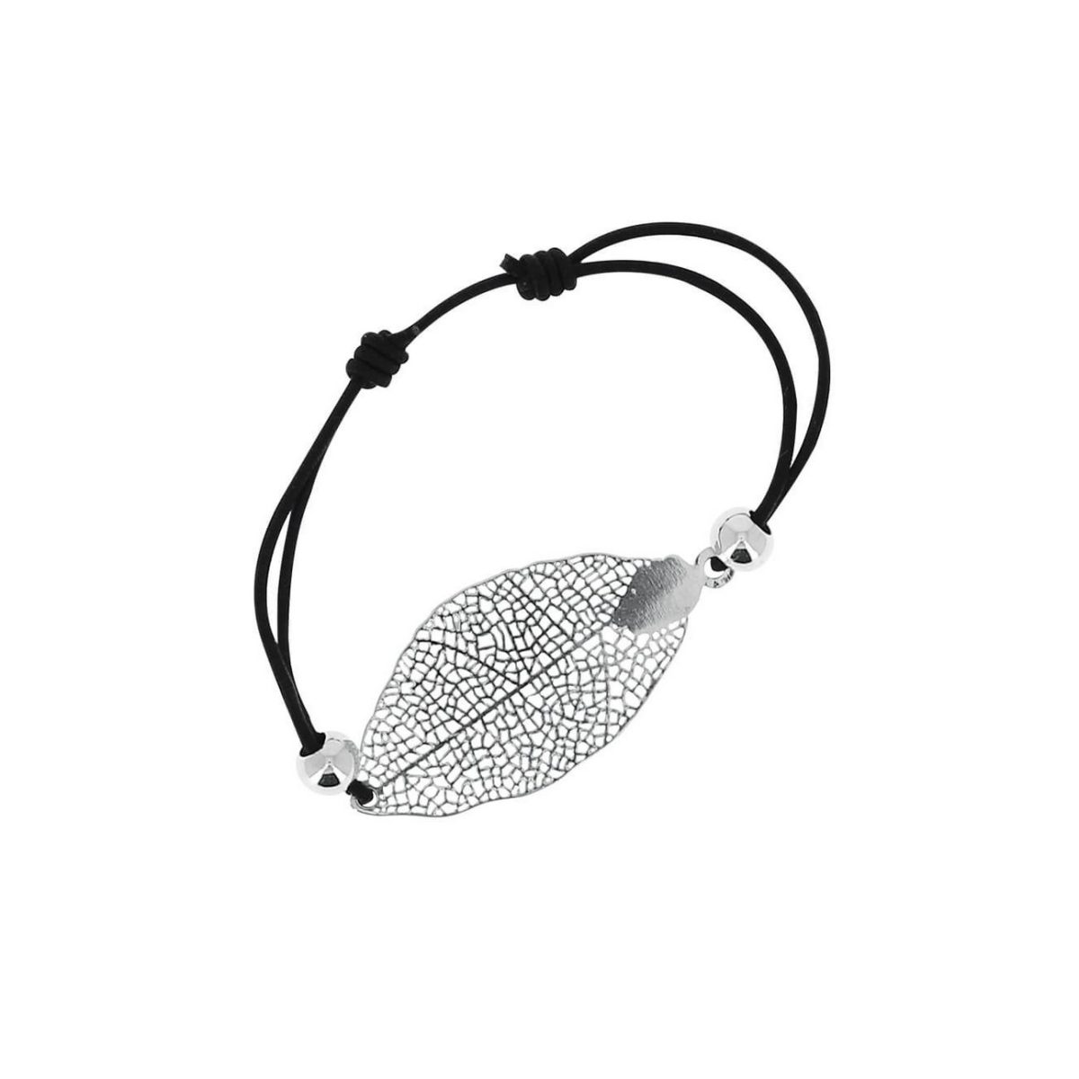 LUZAKA Dámske 5 Náramokov ANTARES Čierno/Strieborný 026745