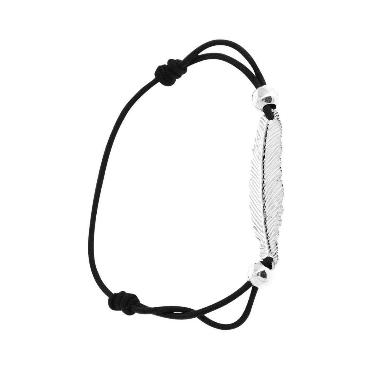 LUZAKA Dámske 5 Náramokov ANTARES Čierno/Strieborný 026745