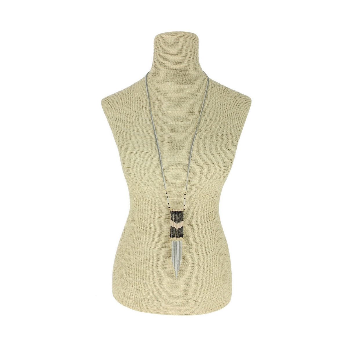 LUZAKA Dámsky Náhrdelník CATORI čierny 034436