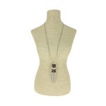 LUZAKA Dámsky Náhrdelník CATORI čierny 034436