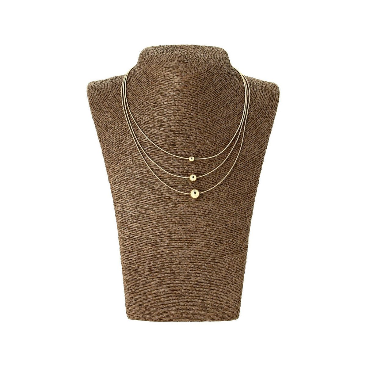 LUZAKA Dámsky Náhrdelník KOREN Zlatý 036560