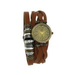 LUZAKA Dámske Hodinky VERA hnedé štrasové 026691