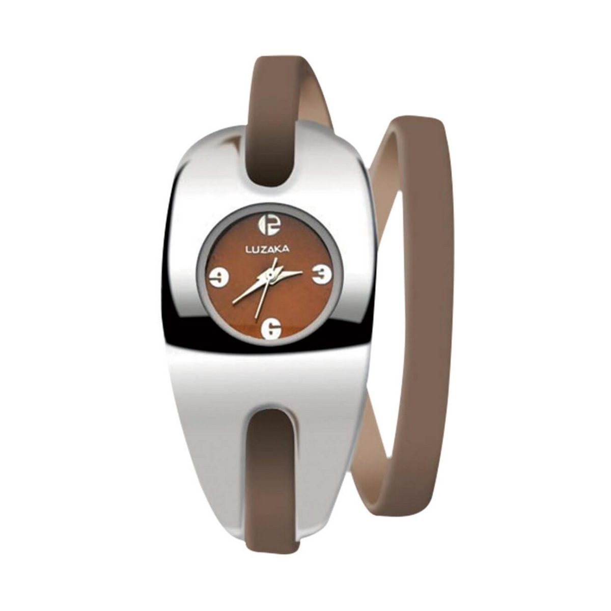 LUZAKA Dámske Hodinky IRIS hnedé 000325