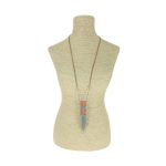 LUZAKA Dámsky Náhrdelník CATORI oranžový 034429