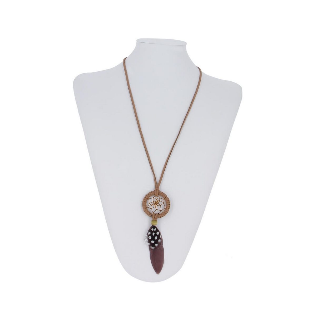 LUZAKA Dámsky Náhrdelník SAKARI Hnedý 034870