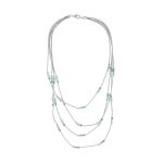 LUZAKA Detský Náhrdelník MARYLOU strieborný 279178