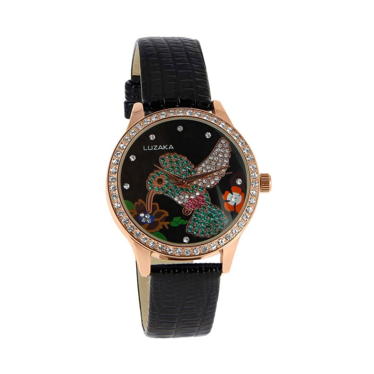 LUZAKA Dámske Hodinky SAMOA čierne 030735