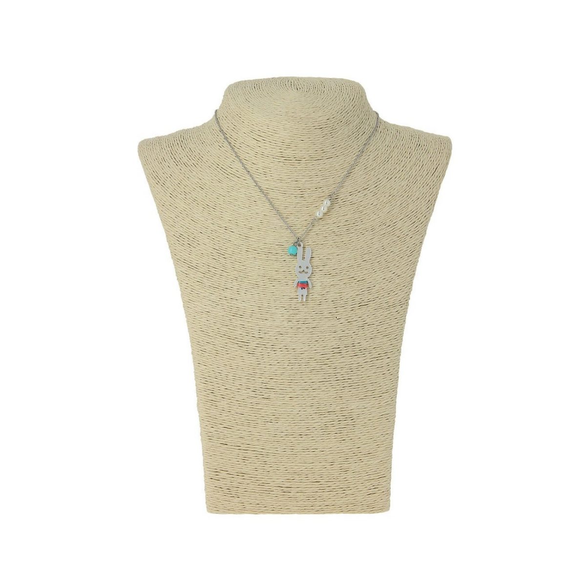 LUZAKA Detský Náhrdelník MINI LAPIN Modrý 372213