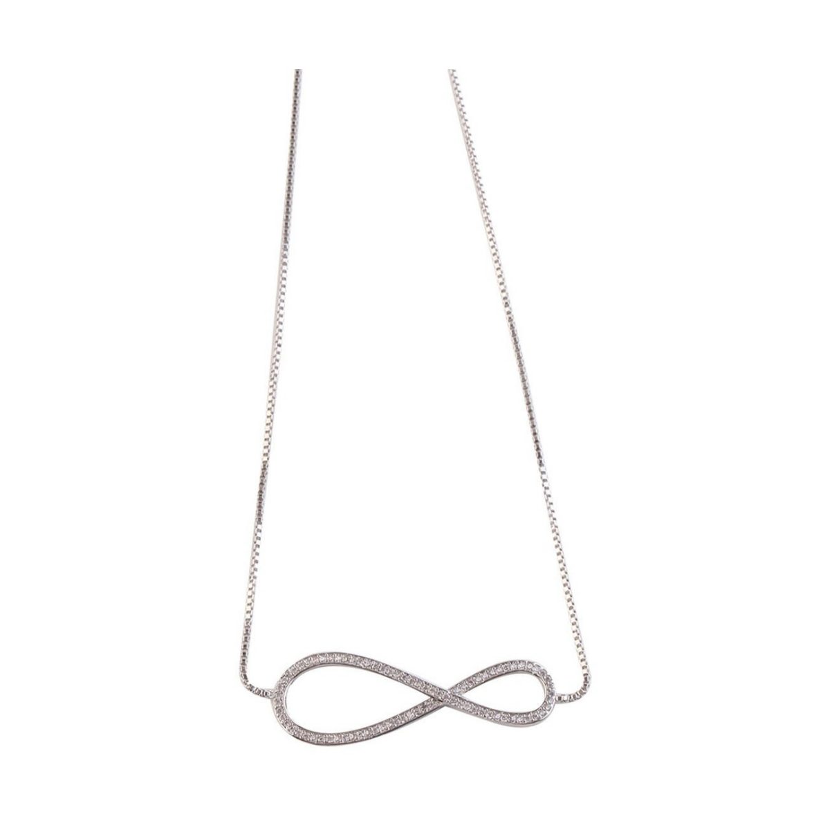 LUZAKA Dámsky Náhrdelník FOREVER Strieborný 041731