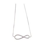 LUZAKA Dámsky Náhrdelník FOREVER Strieborný 041731