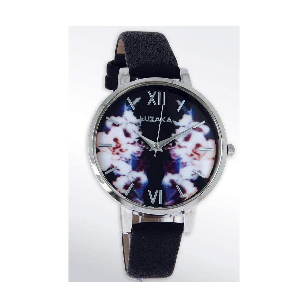 LUZAKA Dámske Hodinky FLEURS čierne 048587 LUZAKA Dámske Hodinky FLEURS čierne 048587