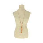 LUZAKA Náhrdelník HALONA oranžový 034467