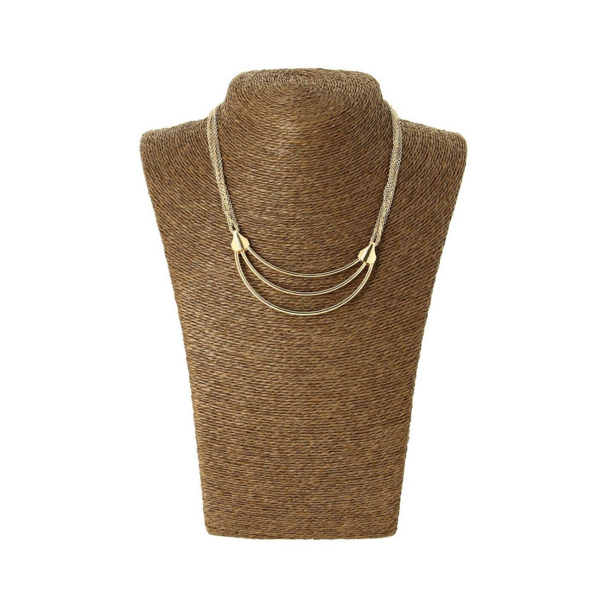 LUZAKA Náhrdelník TRIO zlatý 036539