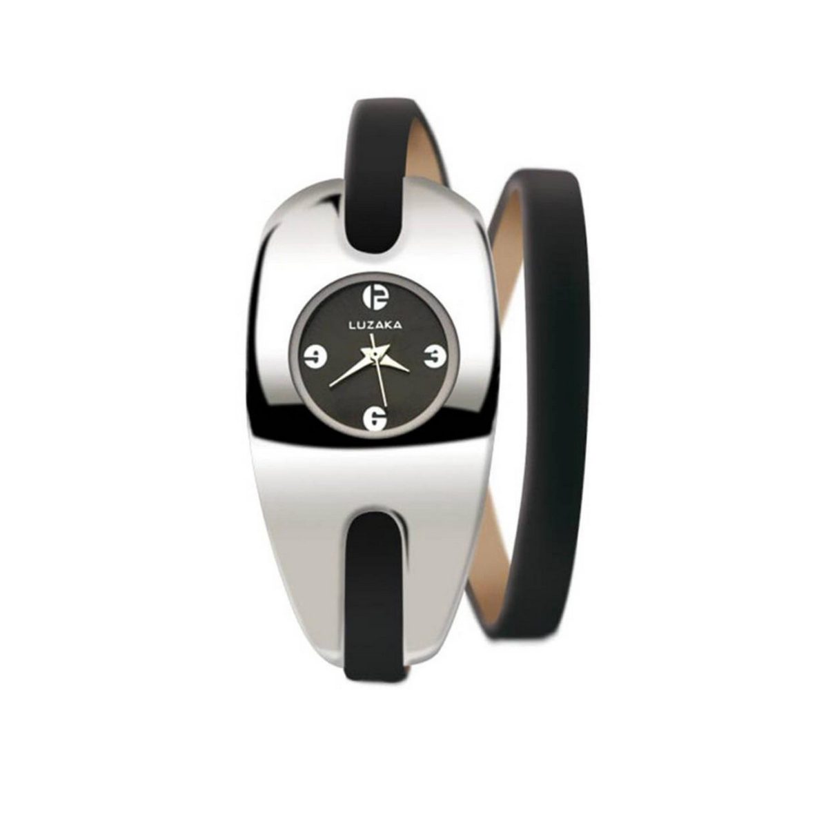 LUZAKA Dámske Hodinky IRIS  čierne 012502 LUZAKA Dámske Hodinky IRIS čierne 012502