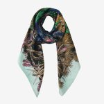 Štvorcová šatka z hodvábu LUZAKA 10122