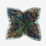 Dámska Štvorcová šatka z hodvábu Tropic LUZAKA 10122 – Obrázok 2