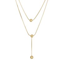 Dámsky náhrdelník zlatej farby COMETE LUZAKA 10138