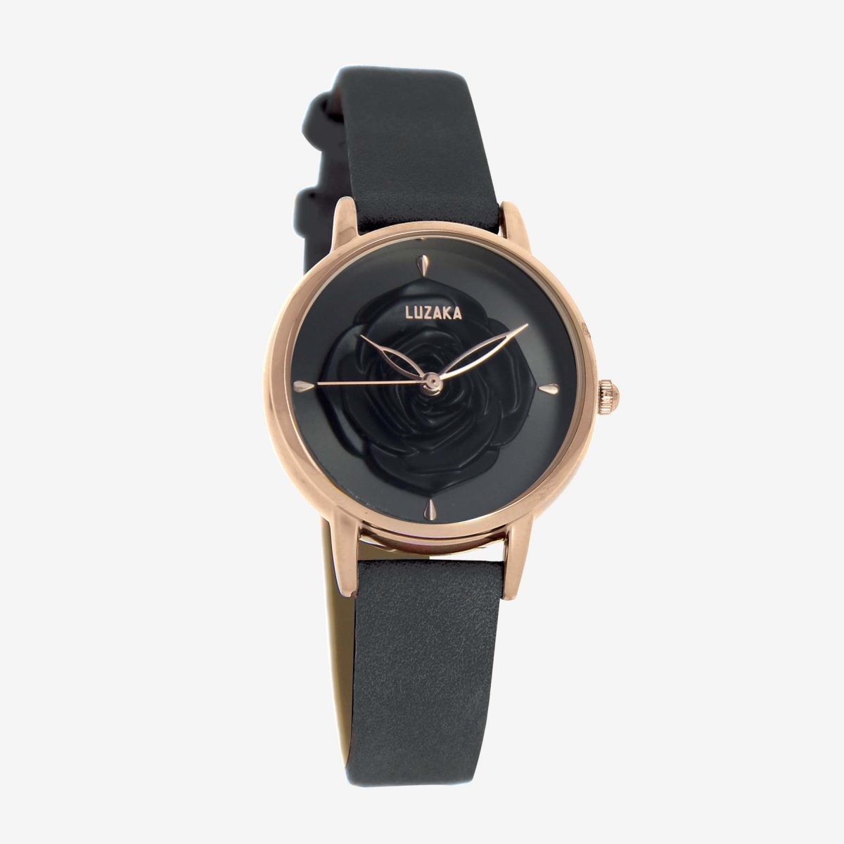 _56965 Dámske hodinky SIDONIE čierne LUZAKA 56967 – Obrázok 1