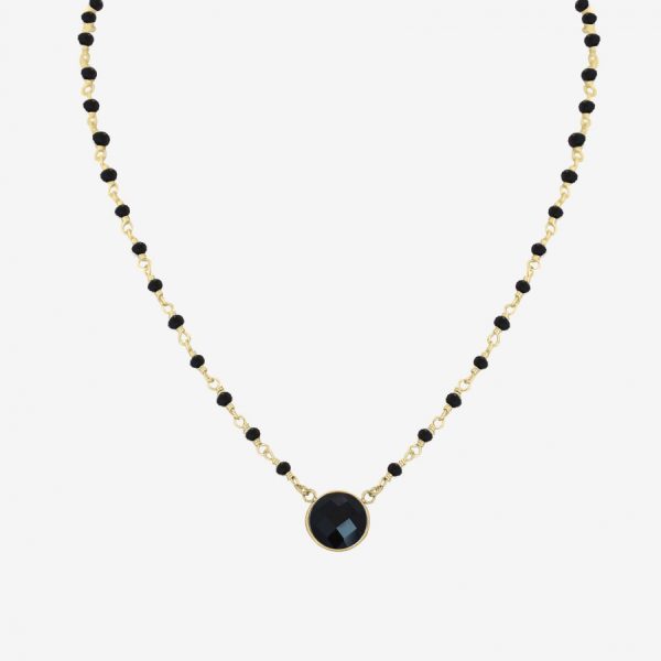 Dámsky náhrdelník čierny Aida LUZAKA 63247