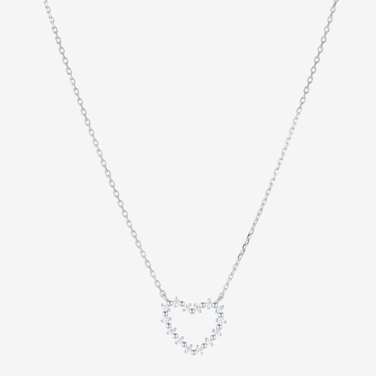 Dámsky strieborný náhrdelník LOVING LUZAKA 67979