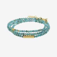 Dámsky Náramok Modrý Apatite Amour 10362 LUZAKA