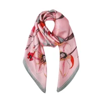 Dámska Štvorcová šatka z hodvábu Elsa LUZAKA 10126