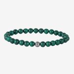 Náramok z malachitových kamienkov 6mn