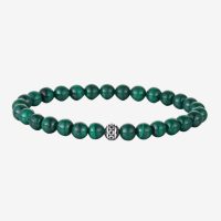 Náramok z malachitových kamienkov 6mn