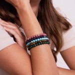 Náramok z malachitových kamienkov 6mn LUZAKA – Obrázok 2