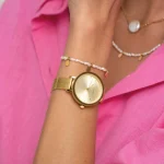 Dámske Hodinky Elena  zlaté 10237 LUZAKA – Obrázok 2