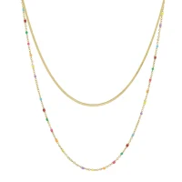 Dámsky Viacradový náhrdelník "Lolita Viacfarebný" 10855 LUZAKA 