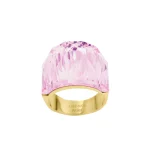 Dámsky Ružový oceľový prsteň Eclat LUZAKA