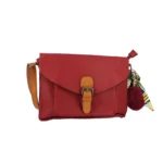 Dámska Červená kabelka Josy 10367 LUZAKA – Obrázok 4