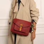 Dámska Červená kabelka Josy 10367 LUZAKA – Obrázok 3