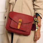 Dámska Červená kabelka Josy 10367 LUZAKA – Obrázok 2