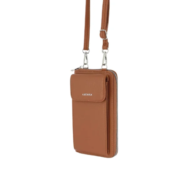 Dámska vertikálna taška s peňaženkou Camel 10410 LUZAKA