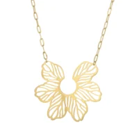 Dámsky oceľový náhrdelník pozlatený Floriane 11129 LUZAKA