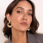 Dámske oceľové náušnice Jovia 11135 LUZAKA – Obrázok 2