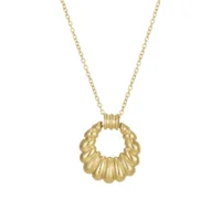 Dámsky Pozlátený oceľový náhrdelník Jovia 11138 LUZAKA