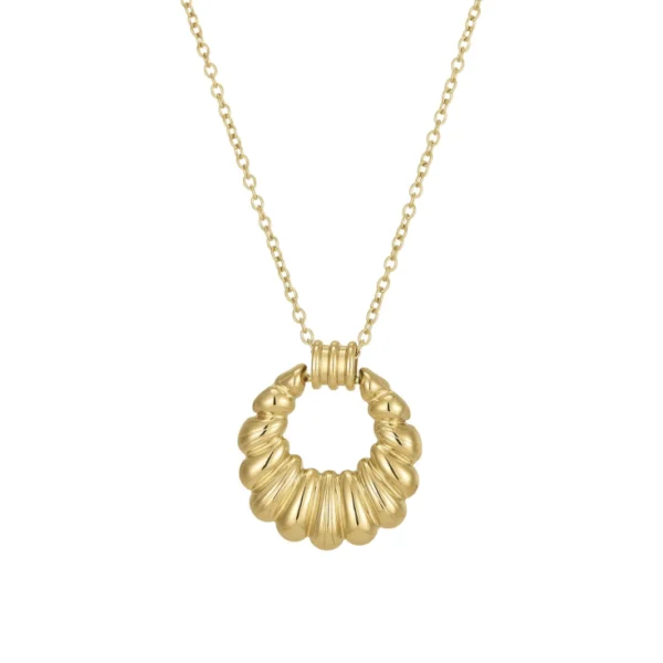 Dámsky Pozlátený oceľový náhrdelník Jovia 11138 LUZAKA